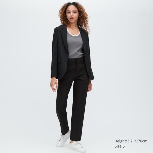 Black Women Uniqlo AirSense Pants | 2304-KTQPY