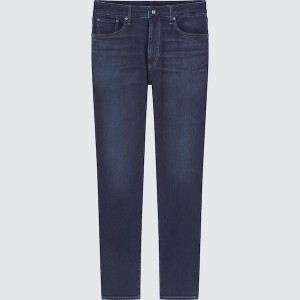 Blue Men Uniqlo EZY Ultra Stretch Jeans | 1068-XBTPD