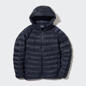 Navy Men Uniqlo Ultra Light Down Parka | 9852-ZCLQY