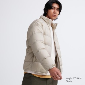 White Men Uniqlo Ultra Light Down jackets | RZICPO-541