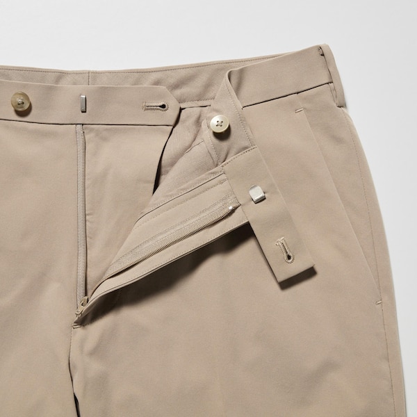 Beige Men Uniqlo AirSense Pants | 4625-JAGBU