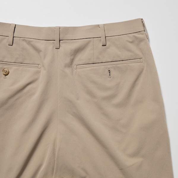 Beige Men Uniqlo AirSense Pants | 4625-JAGBU