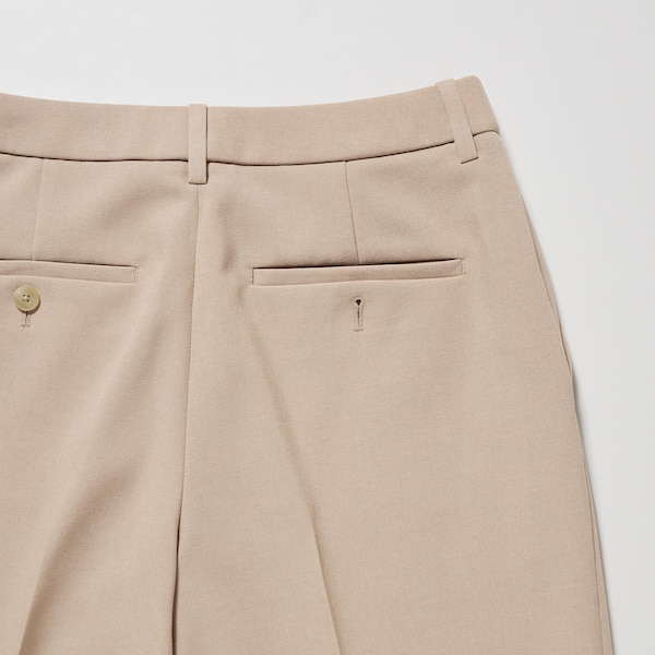 Beige Women Uniqlo AirSense Pants | 5621-ERXCI