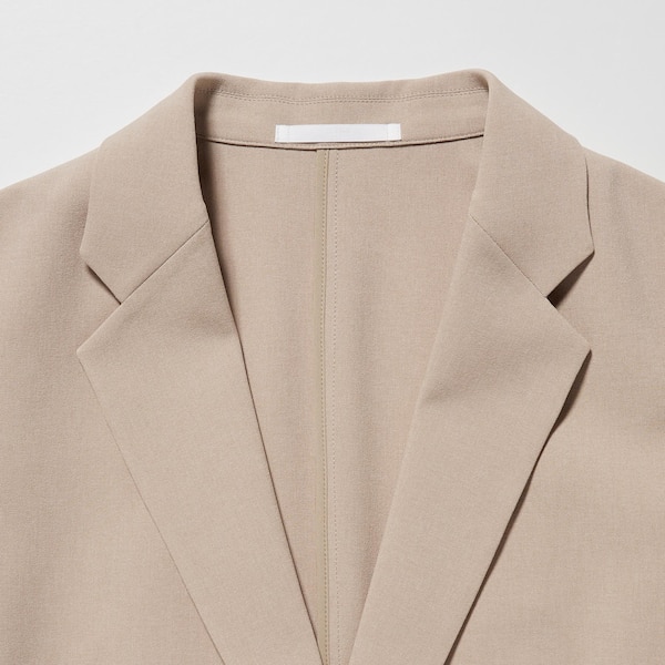 Beige Women Uniqlo AirSense jackets | 0875-WKGTP