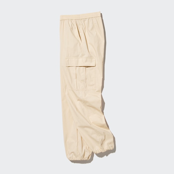 Beige Women Uniqlo Easy Cargo Pants | 1764-PNXVD