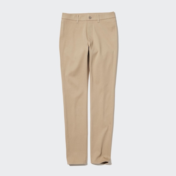 Beige Women Uniqlo Ultra Stretch Leggings | 0235-BNDGO