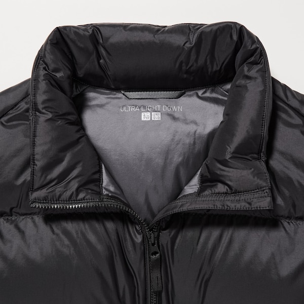 Black Men Uniqlo Ultra Light Down Vest | 4106-DRJOV