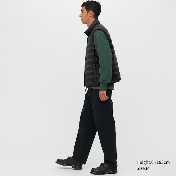 Black Men Uniqlo Ultra Light Down Vest | CMTFWA-865