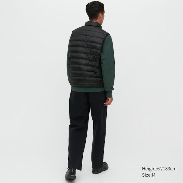 Black Men Uniqlo Ultra Light Down Vest | CMTFWA-865