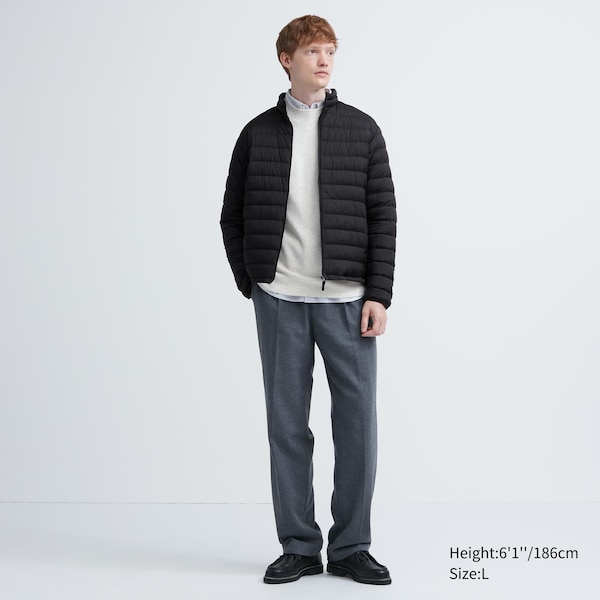 Black Men Uniqlo Ultra Light Down jackets | HMSPUT-583