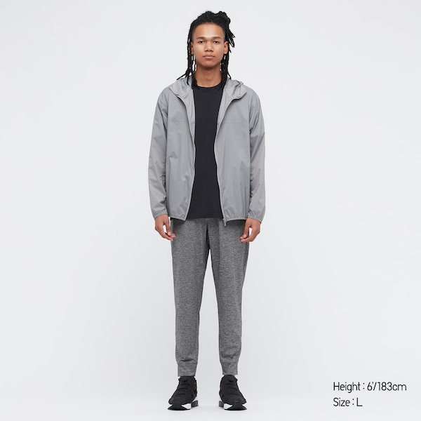 Black Men Uniqlo Ultra Stretch Active Jogger | 6987-ACEVX