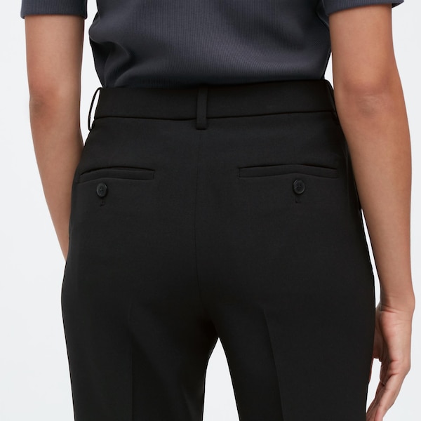 Black Women Uniqlo AirSense Pants | 2304-KTQPY