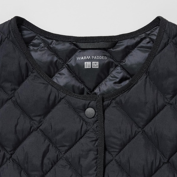 Black Women Uniqlo PUFFTECH Quilted Vest | 2046-AWPOR