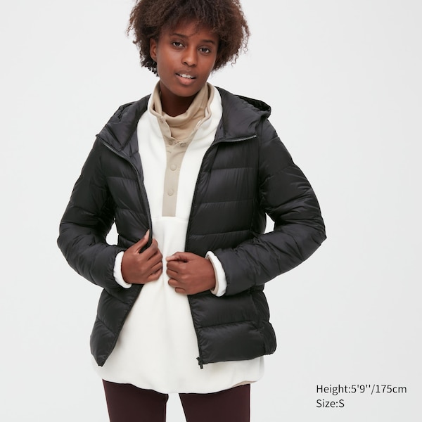 Black Women Uniqlo Ultra Light Down Parka | 8492-SXYMU