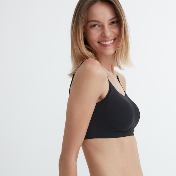 Black Women Uniqlo Wireless Bras | 4509-GOSIX