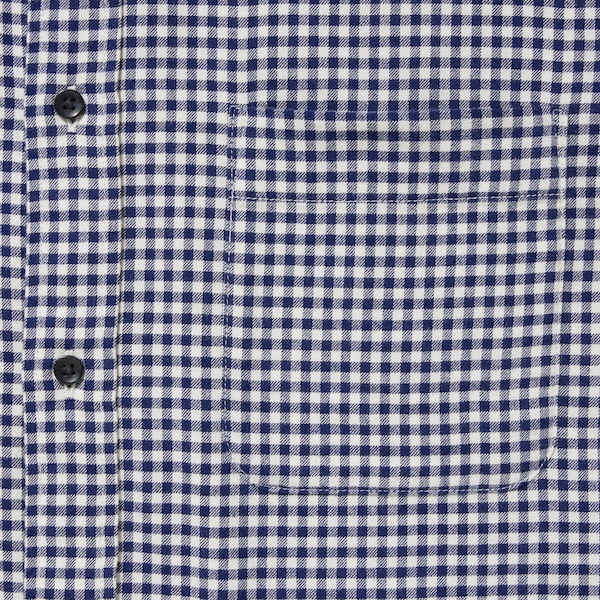 Blue Men Uniqlo Flannel Checked Long-Sleeve Shirts | 4281-ALVSF