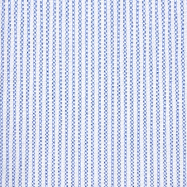 Blue Men Uniqlo Oxford Striped Slim-Fit Long-Sleeve Shirts | 8304-PSQFV