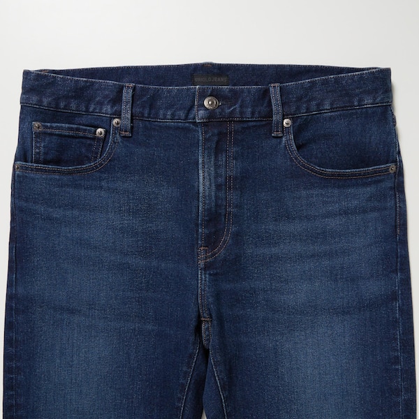 Blue Men Uniqlo Slim-Fit Jeans | 1684-EUIGY