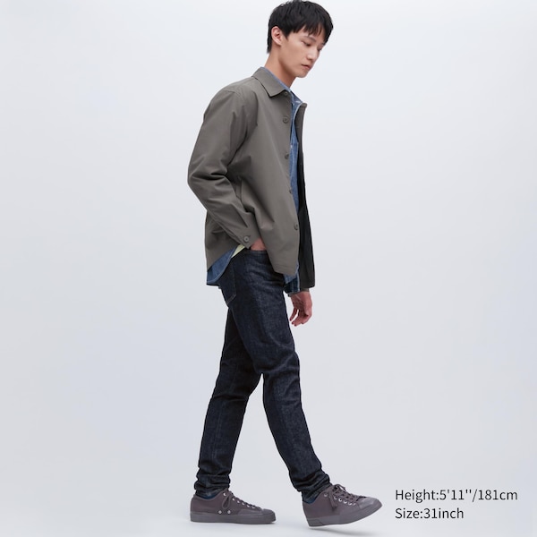 Blue Men Uniqlo Ultra Stretch Skinny-Fit Jeans | 4095-UXAON