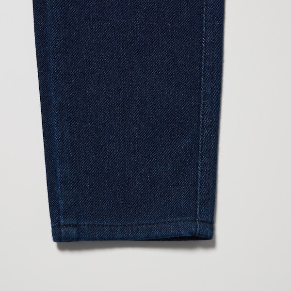 Blue Women Uniqlo HEATTECH Ultra Stretch High-Rise Denim Leggings | 6183-PDMAG