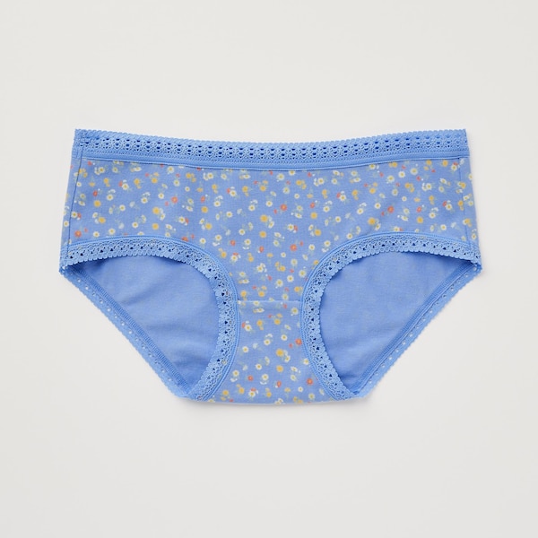 Blue Women Uniqlo Hip Huggers Briefs | 3562-CVMBO