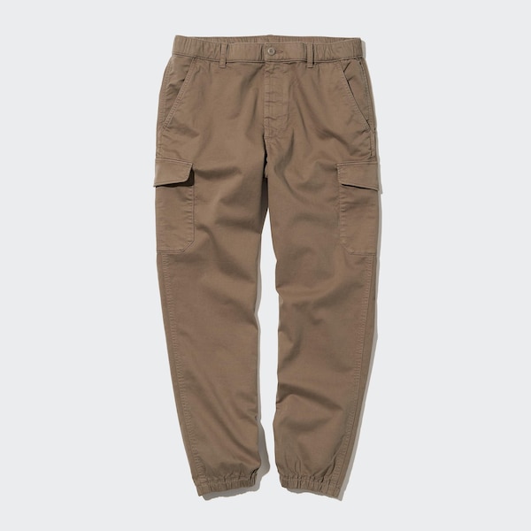 Brown Men Uniqlo Cargo Jogger | 5612-EFJWU