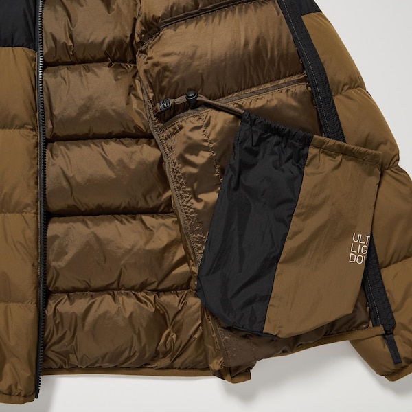 Brown Men Uniqlo Ultra Light Down jackets | JKEPMA-650