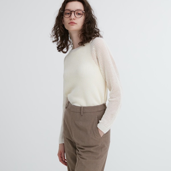 Brown Women Uniqlo Smart Ankle Pants | 1270-LTYZD