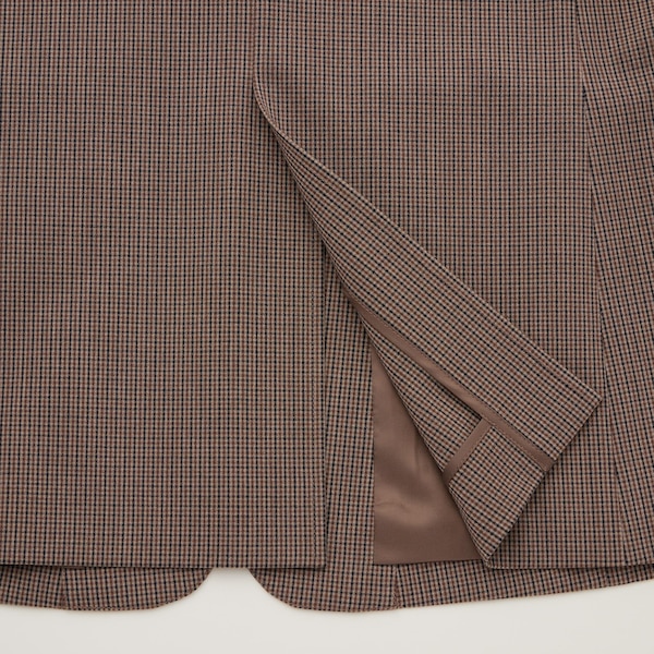 Brown Women Uniqlo Tailored jackets | 6057-ZOMVE