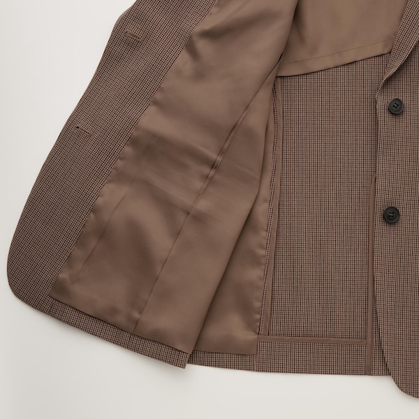 Brown Women Uniqlo Tailored jackets | 6057-ZOMVE