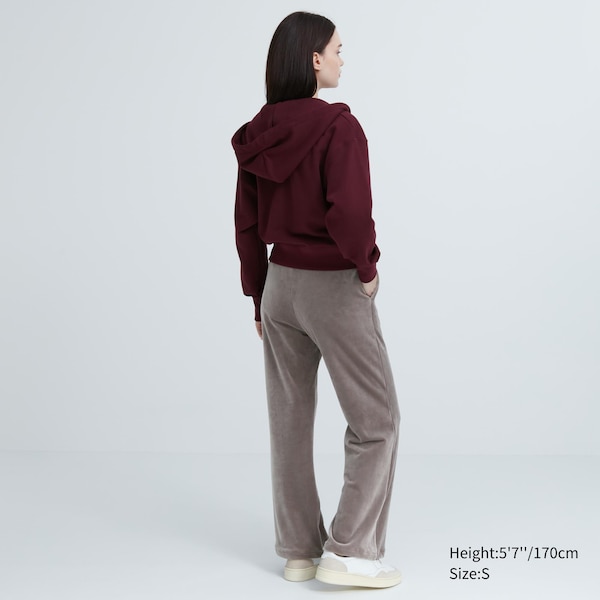 Brown Women Uniqlo Ultra Stretch Smooth Pants | 5374-SQGTA