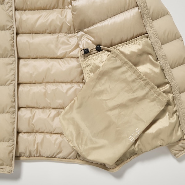 Cream Men Uniqlo Ultra Light Down jackets | ZMWQKJ-158