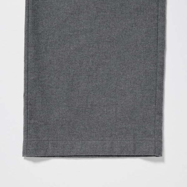 Dark Grey Women Uniqlo Flannel Pants | 1924-RJYWA