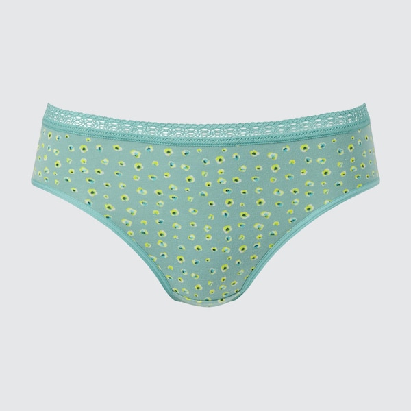 Green Women Uniqlo Mid-Rise Briefs | 8169-ENZLM