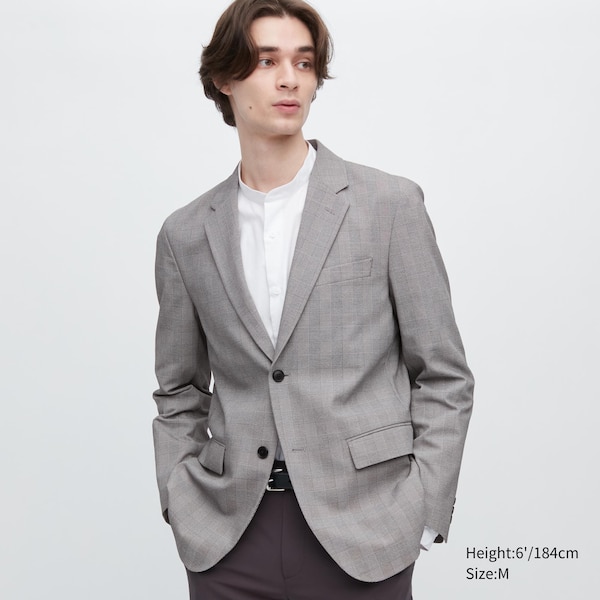 Grey Men Uniqlo AirSense jackets | UWICDZ-129