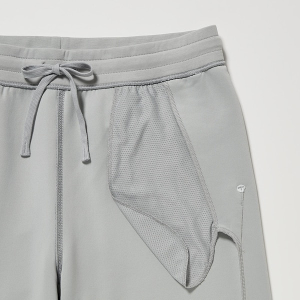 Grey Men Uniqlo Dry Stretch Sweatpants | 1238-XFZRA