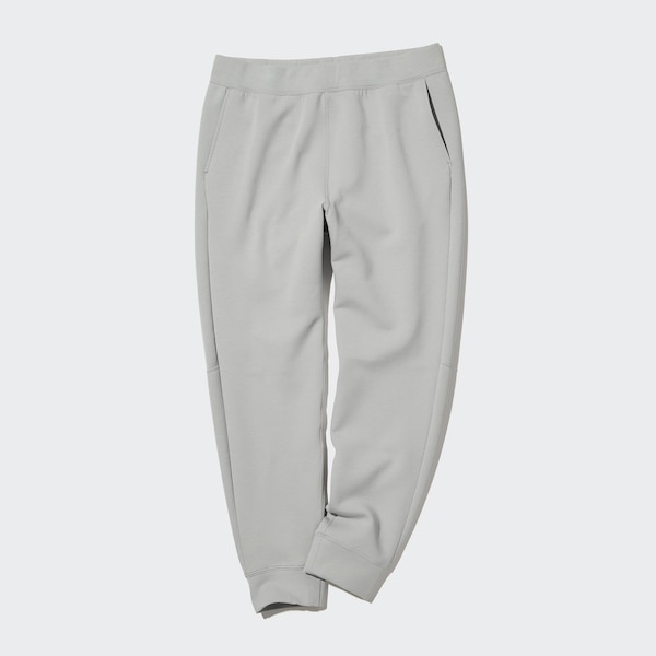 Grey Men Uniqlo Dry Stretch Sweatpants | 1238-XFZRA