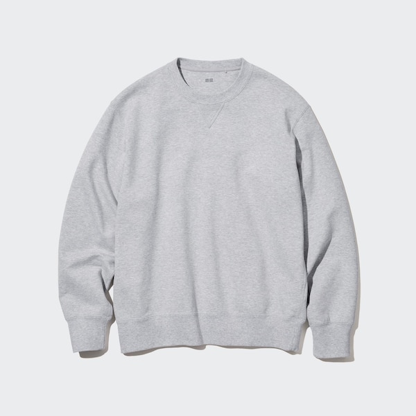 Grey Men Uniqlo Side-Stripe Sweatshirts | 4258-BKION