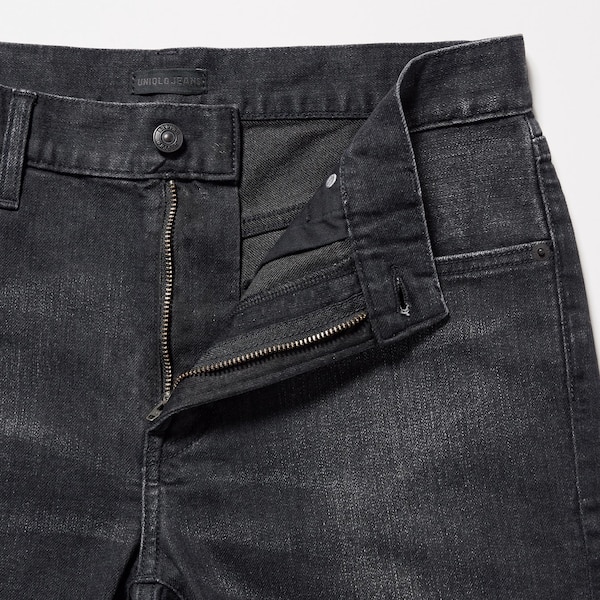 Grey Men Uniqlo Slim-Fit Jeans | 2861-OZVPQ