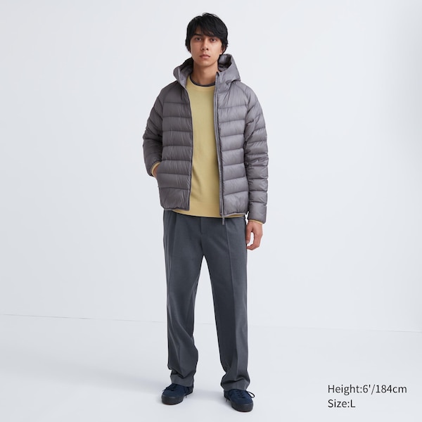 Grey Men Uniqlo Ultra Light Down Parka | RCPTZL-739