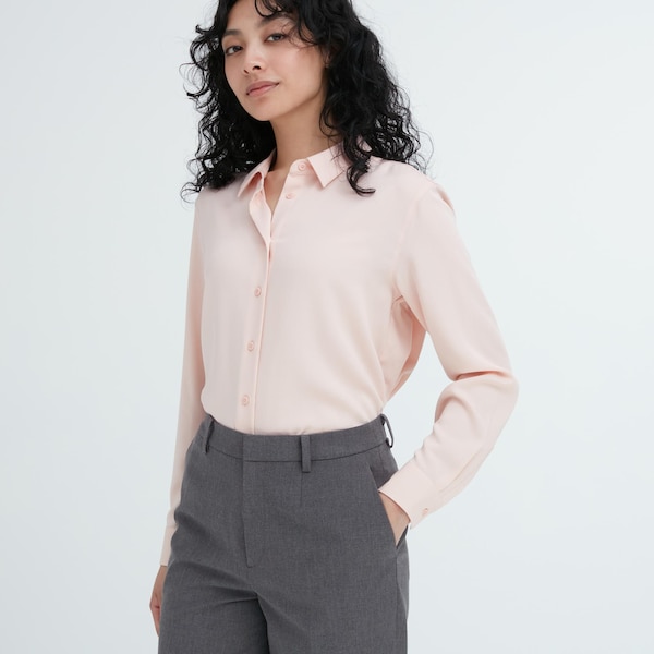 Grey Women Uniqlo Smart Ankle Pants | 5230-SUTVW