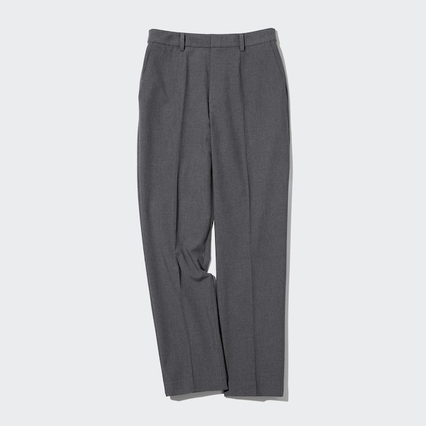 Grey Women Uniqlo Smart Ankle Pants | 5230-SUTVW