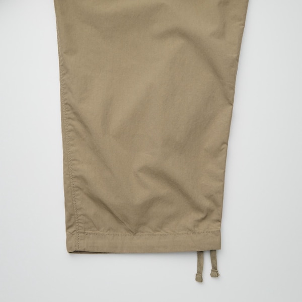 Khaki Men Uniqlo U Wide-Fit Parachute Cargo Pants | 2714-EVBOR