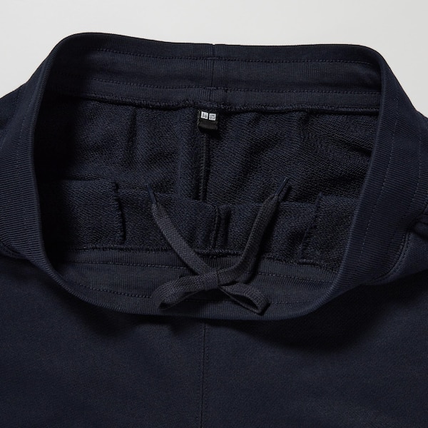 Navy Men Uniqlo Side-Stripe Sweatpants | 5012-ITNEA