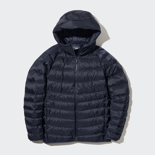 Navy Men Uniqlo Ultra Light Down Parka | 9852-ZCLQY