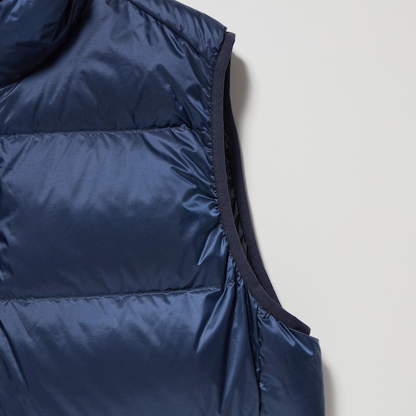 Navy Men Uniqlo Ultra Light Down Vest | VESJNF-671