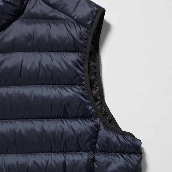 Navy Men Uniqlo Ultra Light Down Vest | ZFJBPO-872