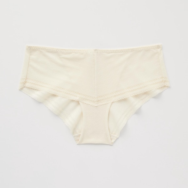 Navy Women Uniqlo Lace Hip Huggers Briefs | 0926-WKNFD