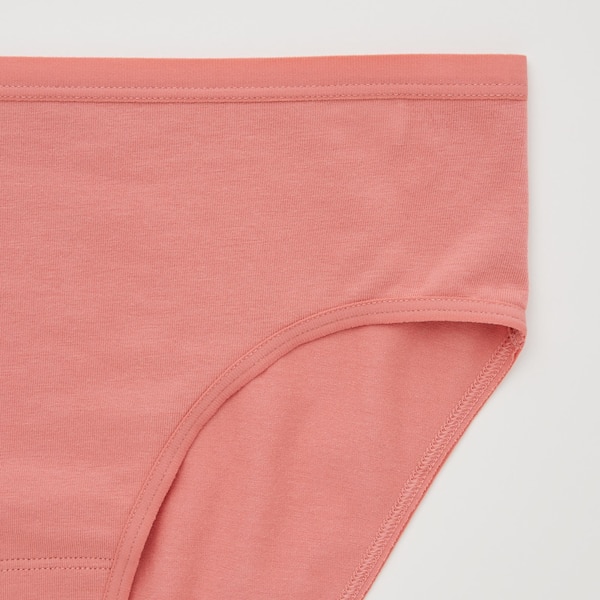 Pink Women Uniqlo Mid-Rise Briefs | 5928-TBVLM