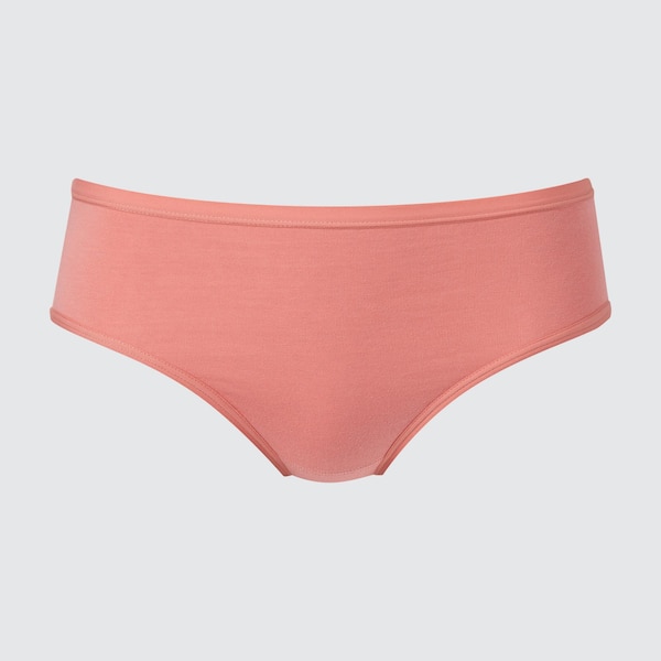 Pink Women Uniqlo Mid-Rise Briefs | 5928-TBVLM